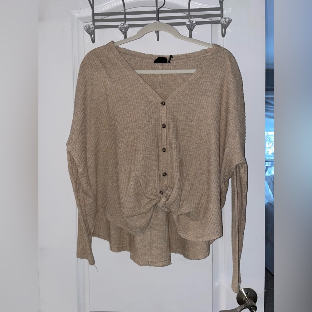 Brown Urban Outfitters Long Sleeve